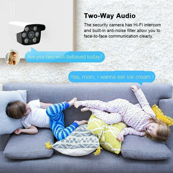 Camera IP Ngoài Trời IP35W200 - 6 Led hồng ngoài quay đêm cực kỳ nét