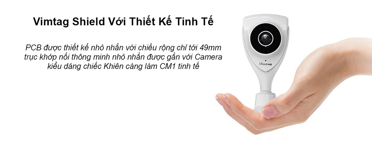 Camera IP wifi Vimtag CM1 - HD 720P