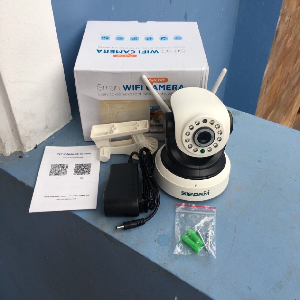 Camera giám sát Siepem IP S6203Y Pro chính hãng - Bản mới nhất 2 Ăng ten
