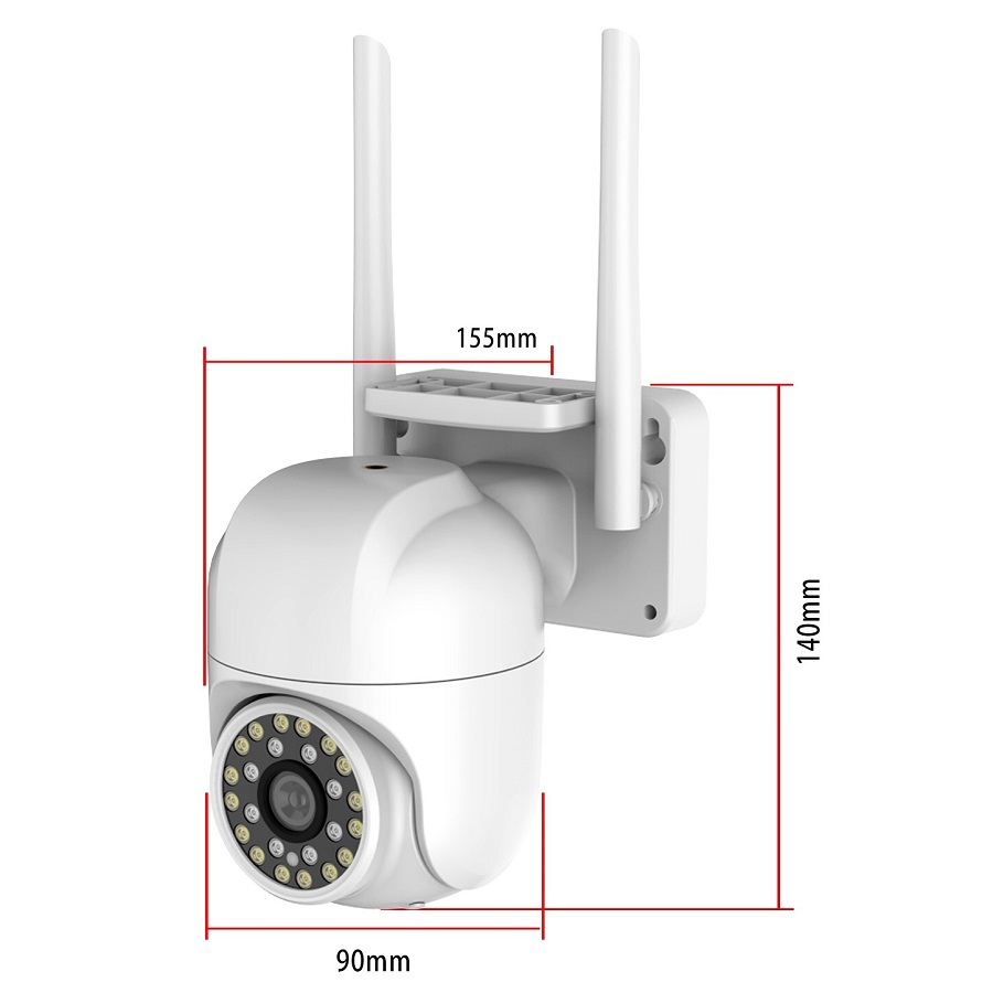 camera yoosee ngoài trời 24 đèn hồng ngoại xem ban đêm có màu