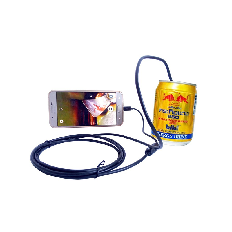 Camera nội soi V716 HD 720p đường kính 8mm-Chống nước IP67 (Đen)