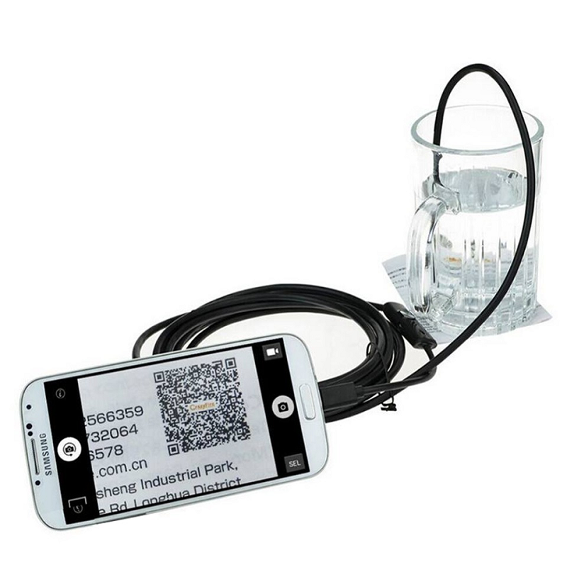 Camera nội soi V716 HD 720p đường kính 8mm-Chống nước IP67 (Đen)