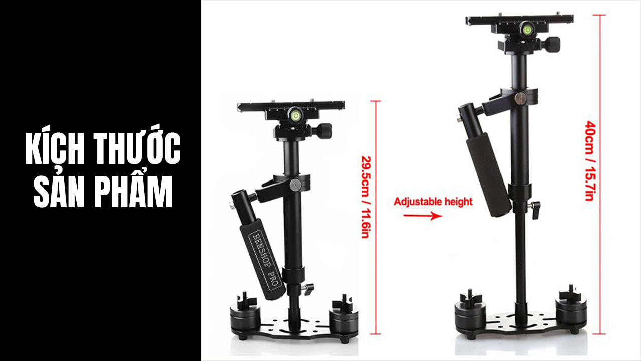 Tay cầm chống rung ổn định cho máy ảnh S40