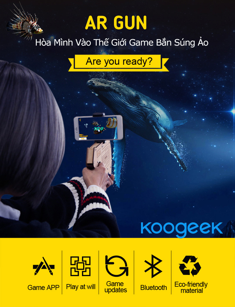 Argun Bluetooth - Súng Thực Tế Ảo