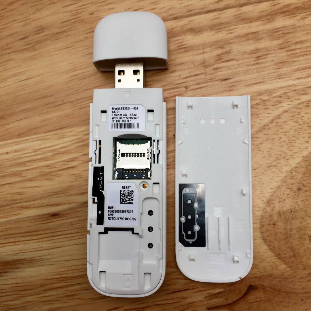 USB 4G phát Wifi Huawei E8372 chính hãng
