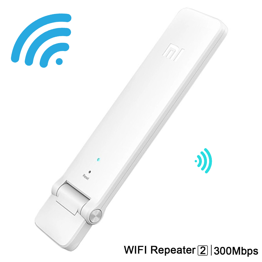 Kích sóng wifi Xiaomi thế hệ 2 chính hãng - Hỗ trợ xuyên tường 300Mbps