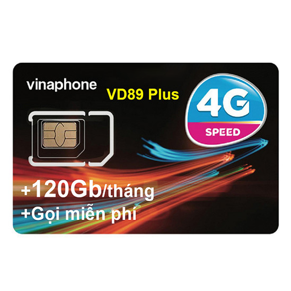Sim vinaphone VD89 tặng kèm