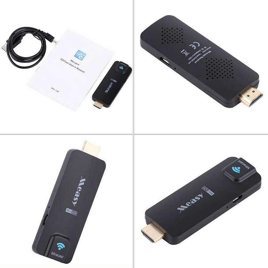 HDMI không dây Measy A2W - Hỗ trợ cast bằng Ezcast