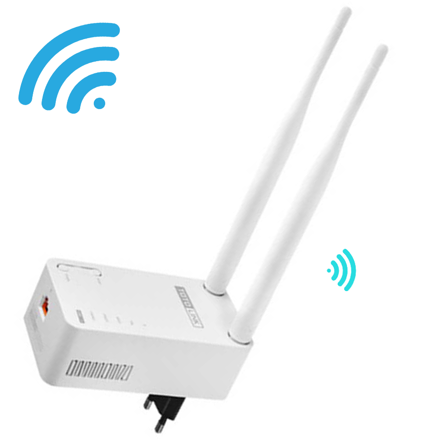 Bộ Kích Sóng Wifi Repeater Băng Tần Kép AC750 Totolink EX750