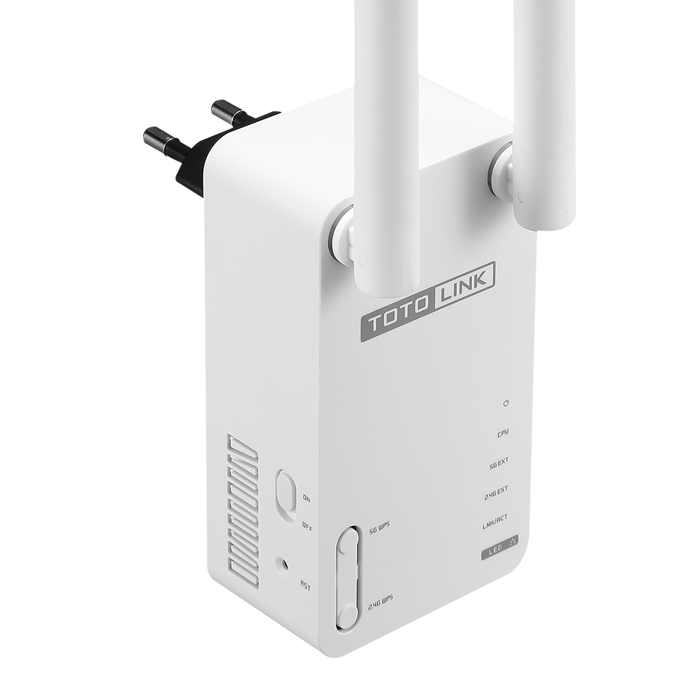 Bộ Kích Sóng Wifi Repeater Băng Tần Kép AC750 Totolink EX750