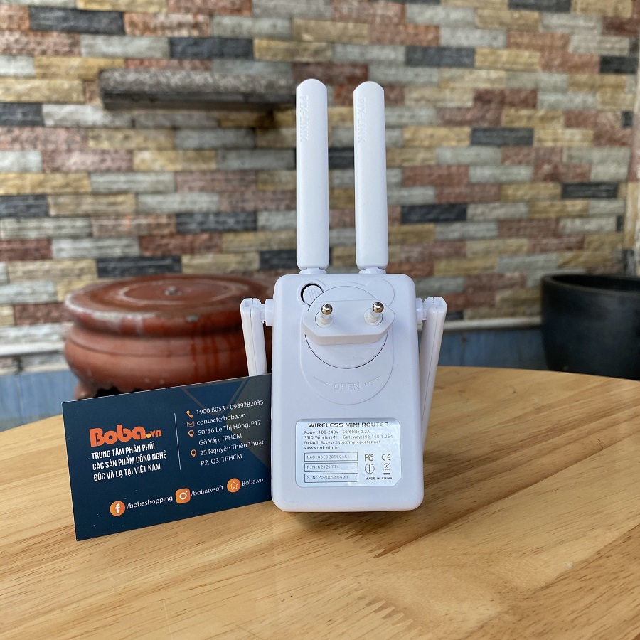 Bộ Kích Sóng Wifi Pixlink LV-WR09 2.4GHz 300Mbps 4 Ăng-ten