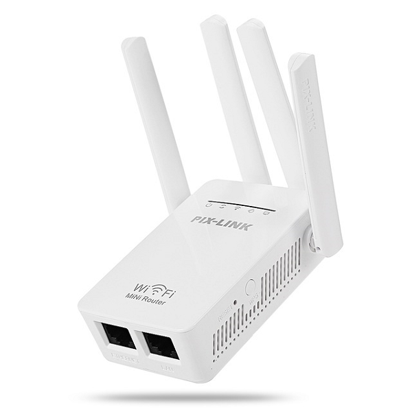 Thiết bị kích sóng wifi PIX-LINK 4 ăng ten LV-WR09