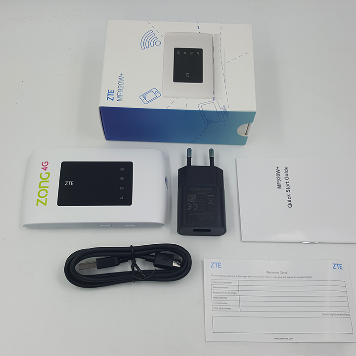 Bộ phát wifi 4G LTE tốc độ thực 150Mbps ZTE MF920