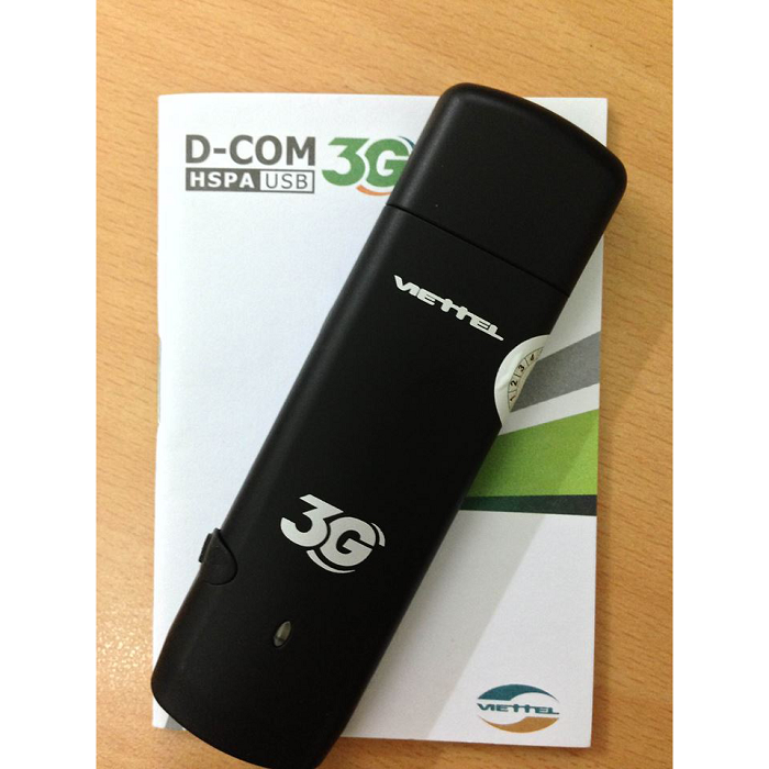 Dcom 3G Viettel VT1000 tốc độ 7.2 Mbps  chính hãng