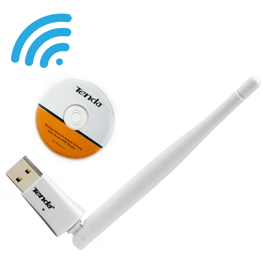 USB thu wifi Tenda W311MA chính hãng băng tần kép - Có ăng ten