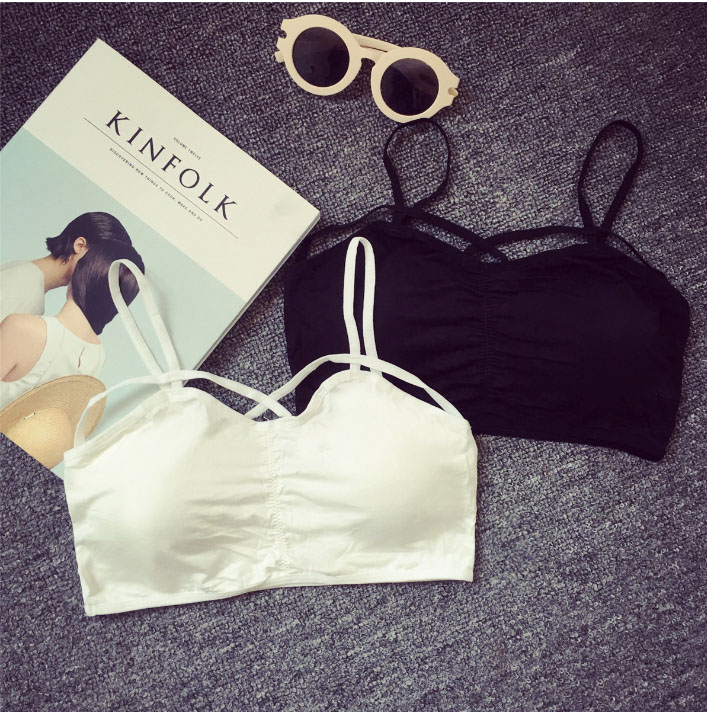 Áo ngực sexy dây đan có mút mỏng