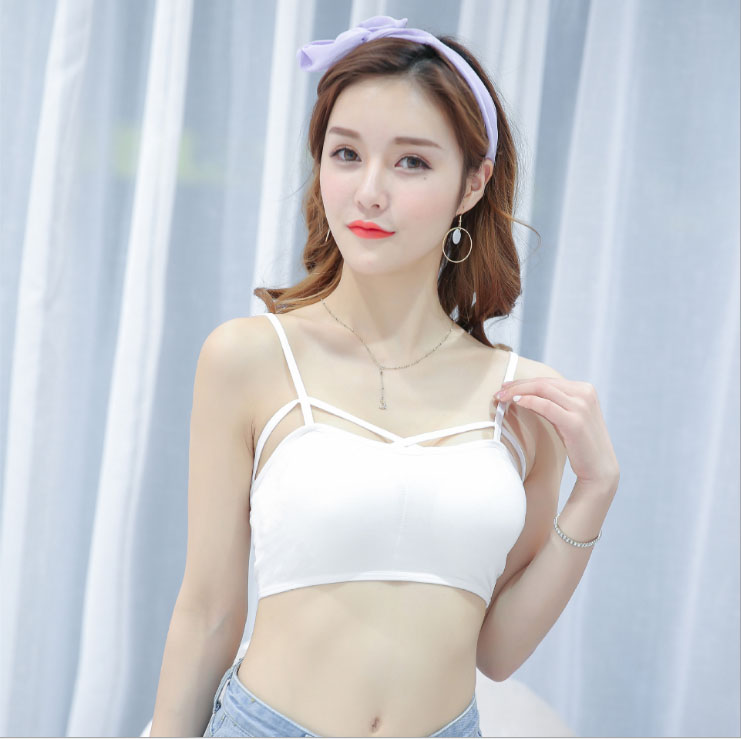 Áo ngực sexy dây đan có mút mỏng