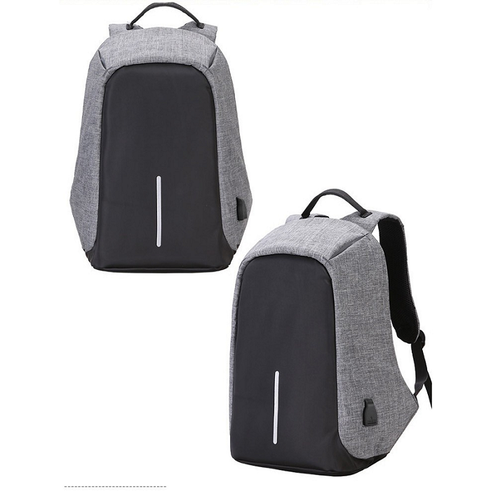 Balo Chống Trộm Có Cổng Sạc USB Fortune Mouse Tặng Đồng Hồ LED