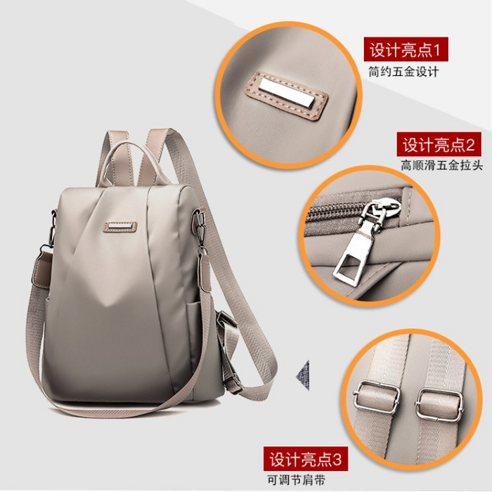 Balo QC Chống Nước Chống Trộm Đa Năng Kiêm Túi Xách BB652