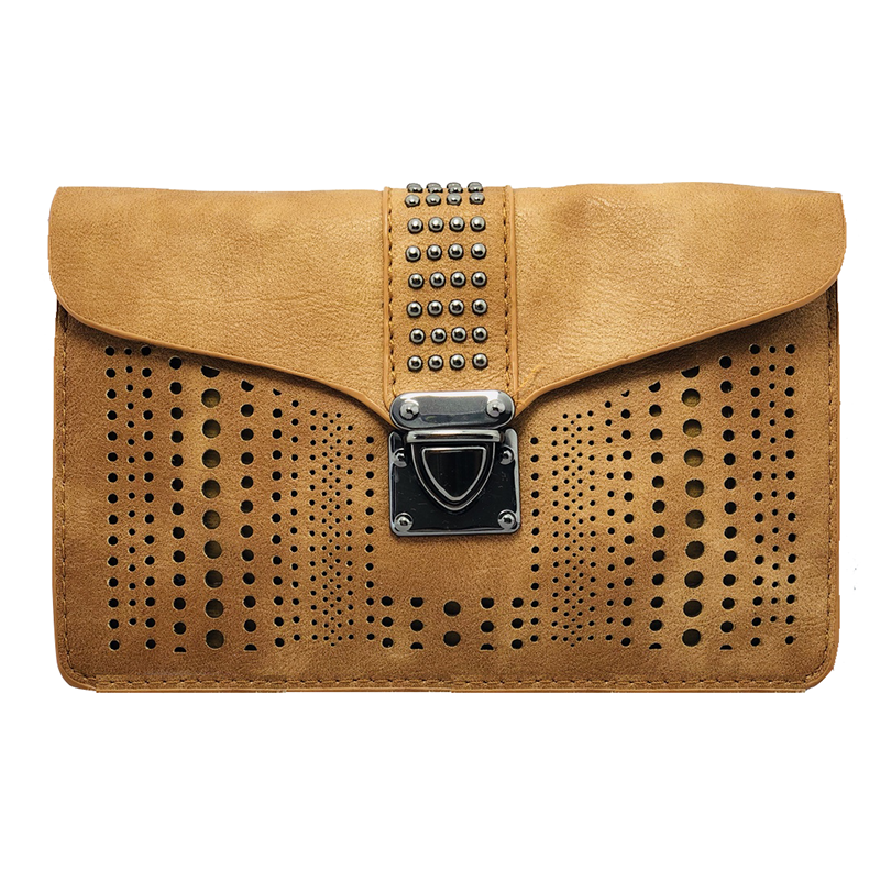 Túi xách đeo chéo sọc tròn BB216