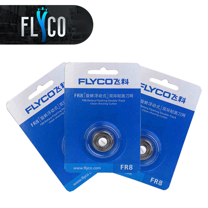 Lưỡi Máy Cạo Râu FLYCO FS360  FS362 FS363 FR8 ( Bộ 3 lưỡi )