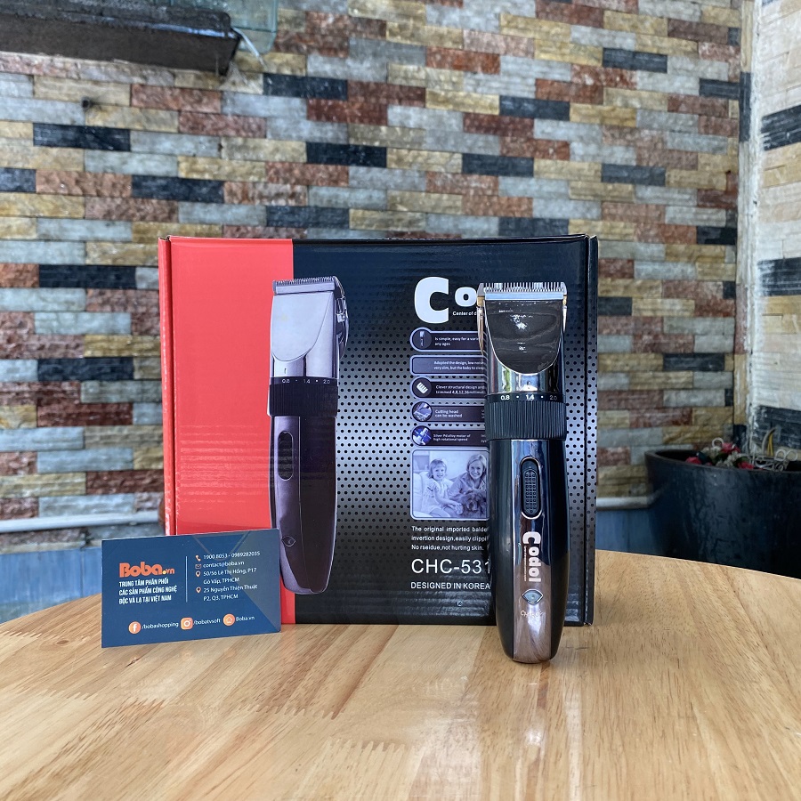 Bộ tông đơ cắt tóc Hàn Quốc Codol 531