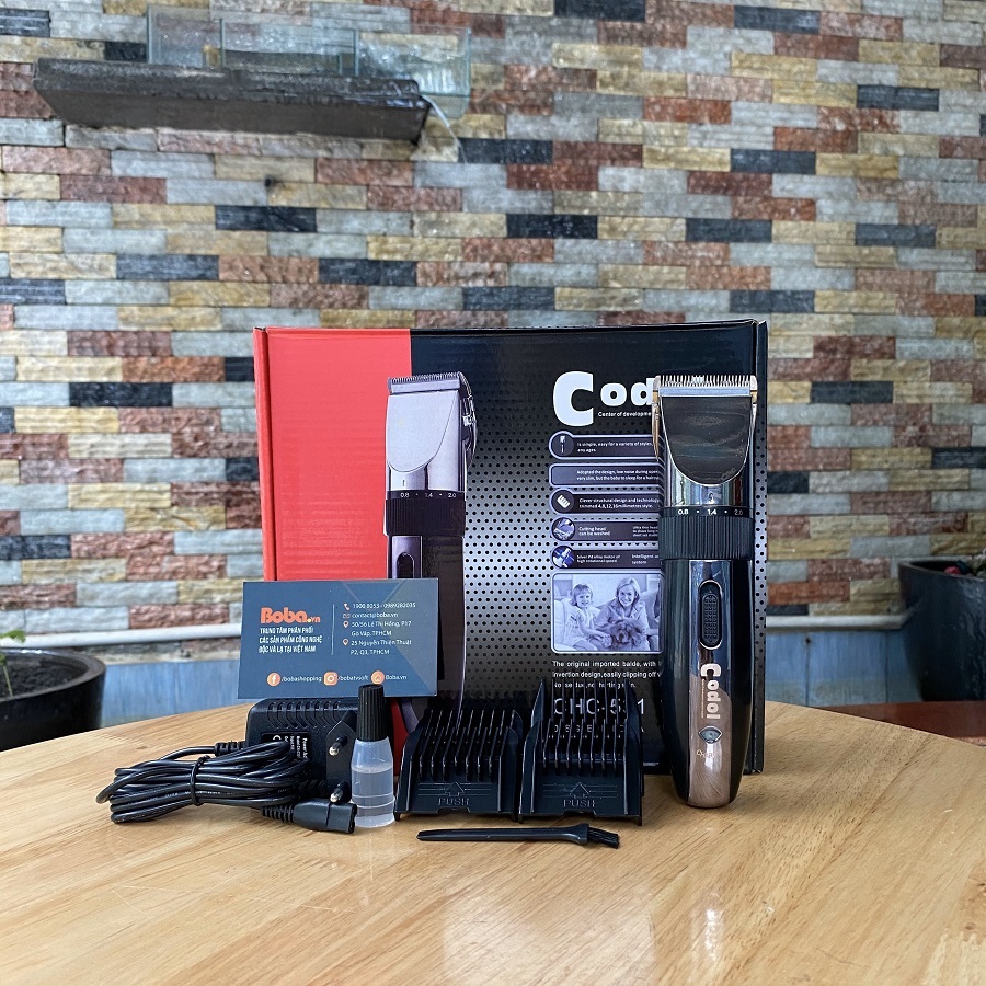 Bộ tông đơ cắt tóc Hàn Quốc Codol 531