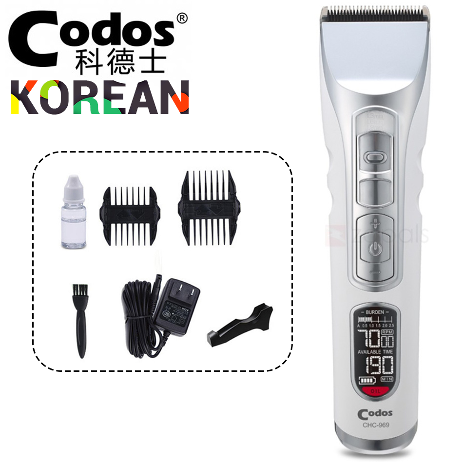 Tông đơ cắt tóc cao cấp Codos 969 Hàn Quốc chính hãng