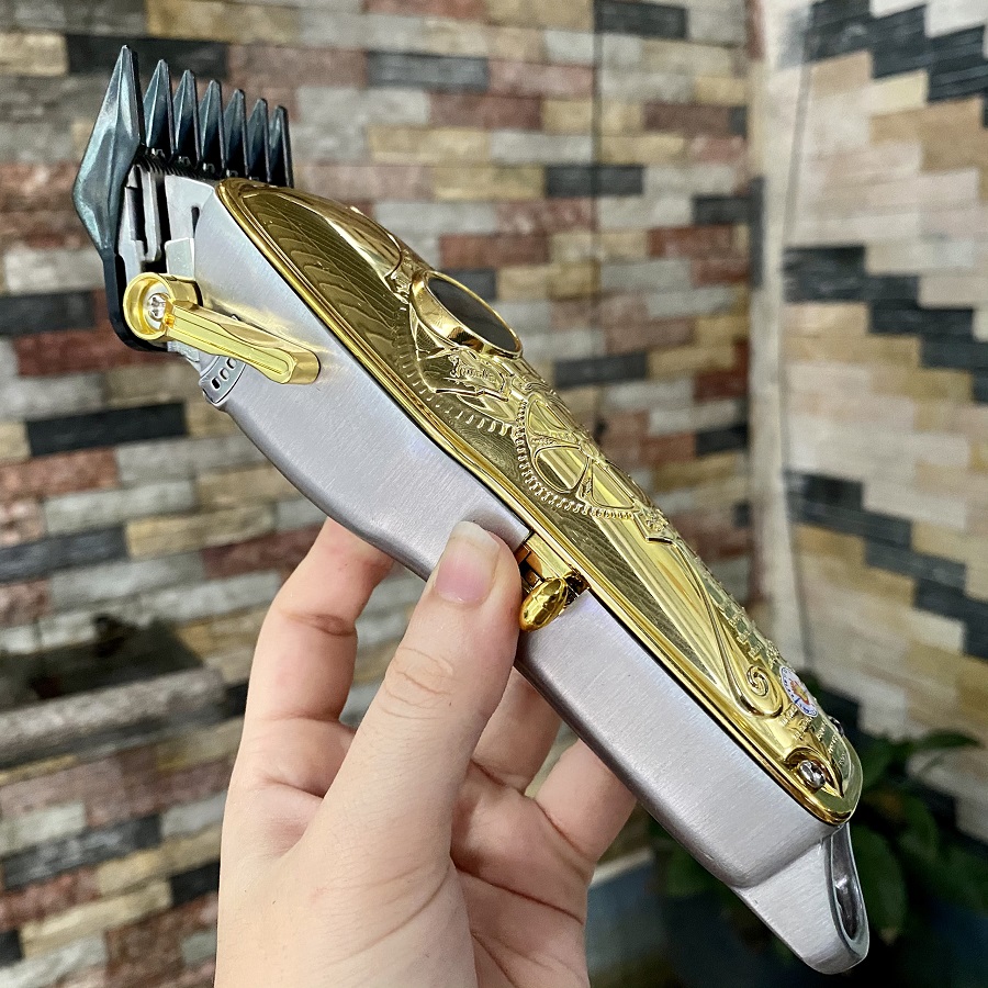 Tông đơ cắt tóc chuyên nghiệp KEMEI họa tiết chính hãng