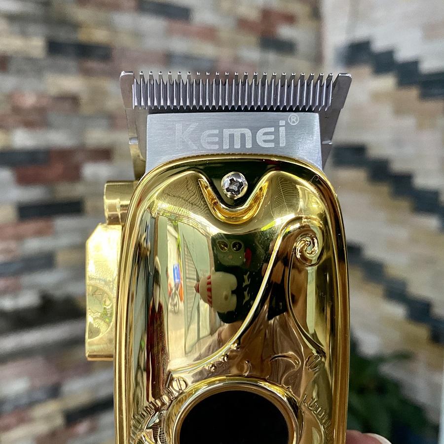 Tông đơ cắt tóc chuyên nghiệp KEMEI họa tiết chính hãng