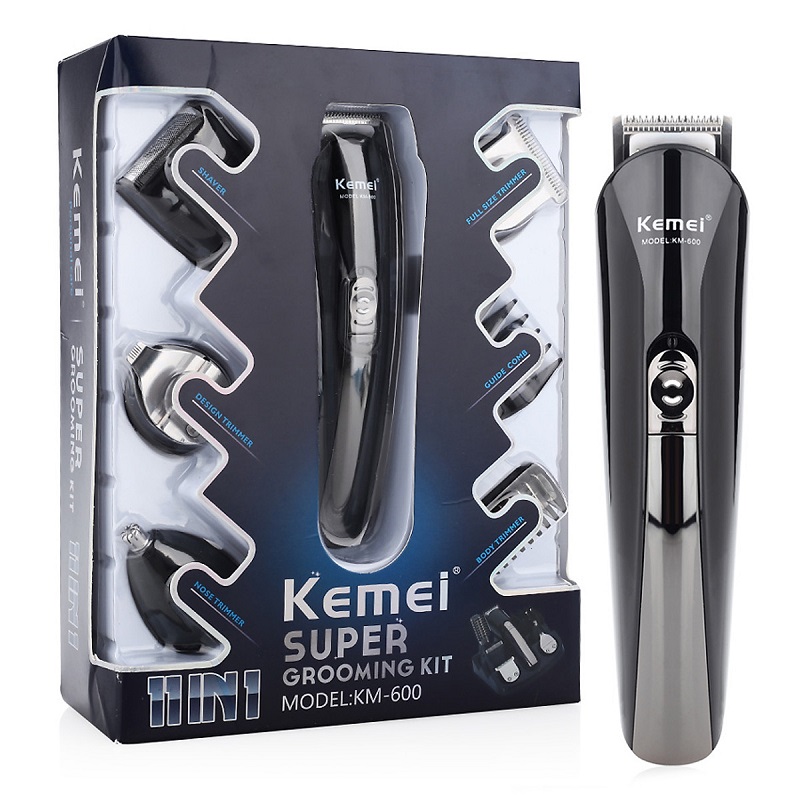 Tông đơ cắt tóc đa năng 6 trong 1 kemei 600