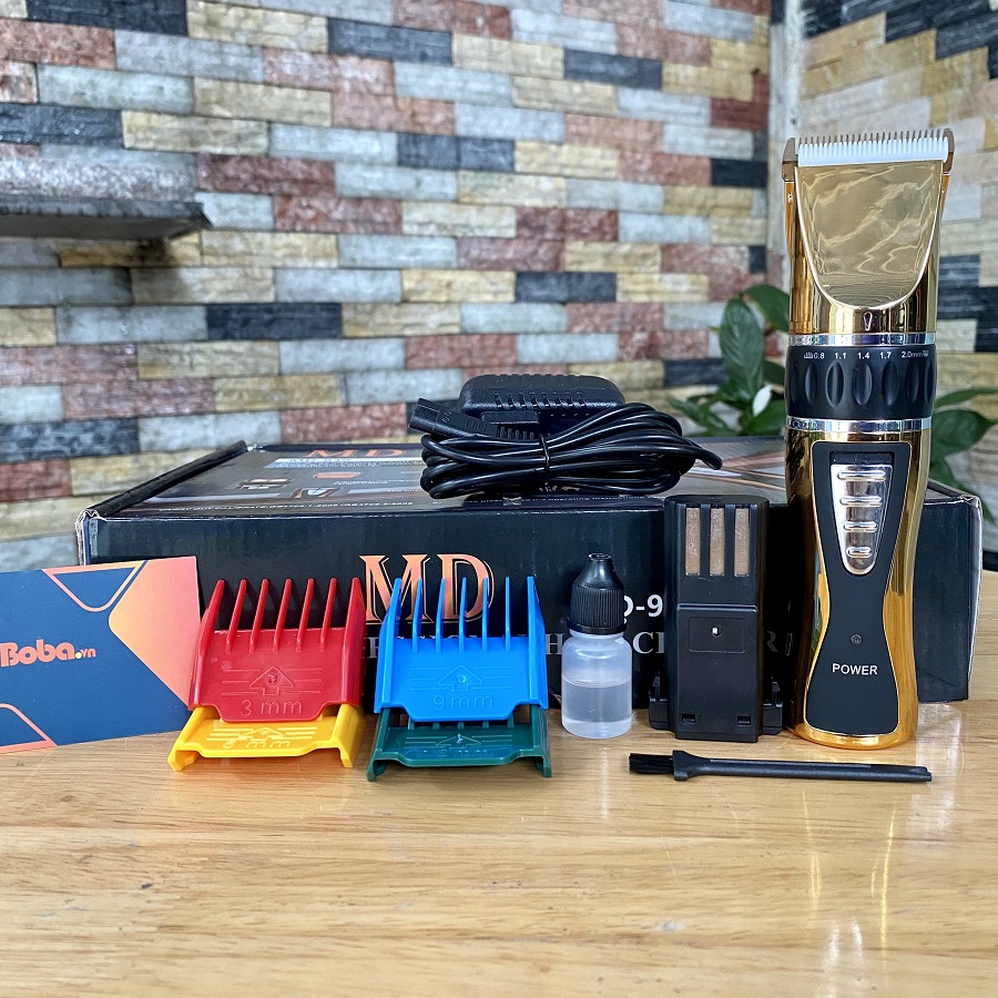 Tông đơ cắt tóc MD 939 lưỡi bằng sứ chuyên cho tiệm tóc