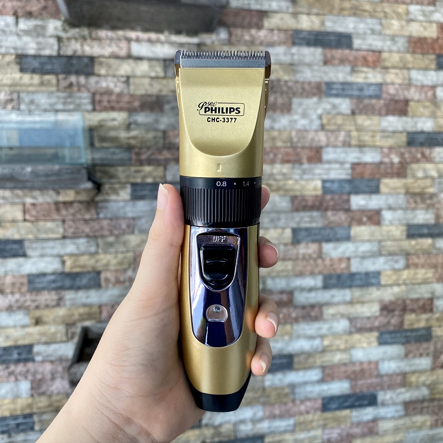 Tông đơ cắt tóc PHILIPS CHC-3377 thế hệ mới 2020 tặng 2 pin
