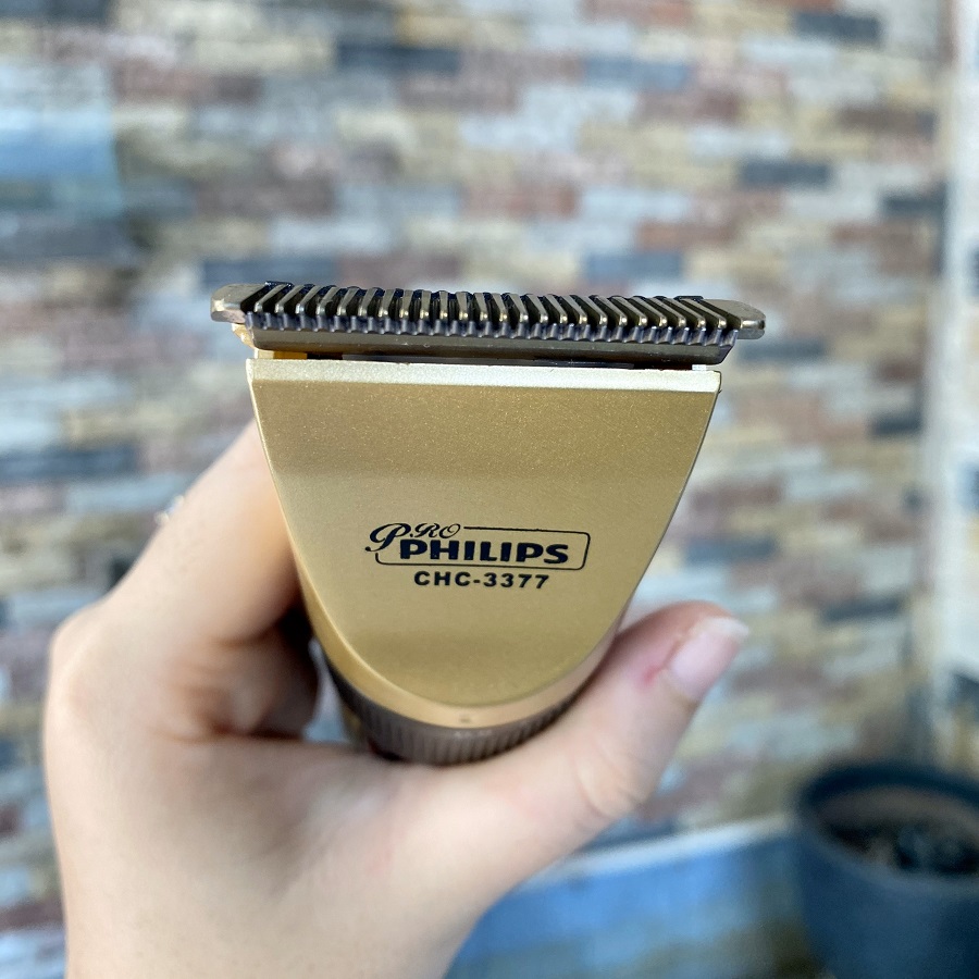 Tông đơ cắt tóc PHILIPS CHC-3377 thế hệ mới 2020 tặng 2 pin