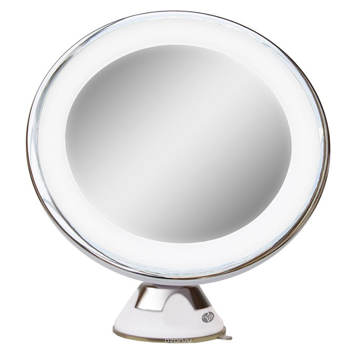 Gương tròn trang điểm để bàn đèn Led Rio MMSU