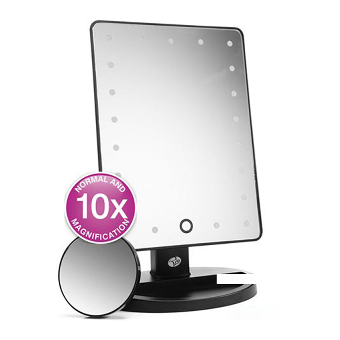 Gương vuông trang điểm gắn đèn Led Rio MMSP