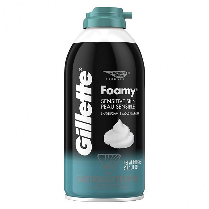 Kem Bọt Cạo Râu GILLETTE FOAMY [HÀNG MỸ]