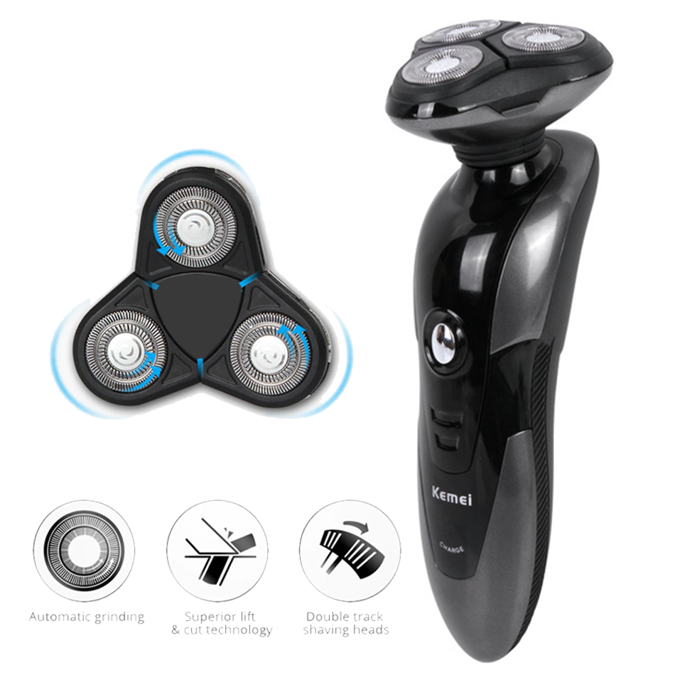 Máy cạo râu không dây Kemei KM-9006