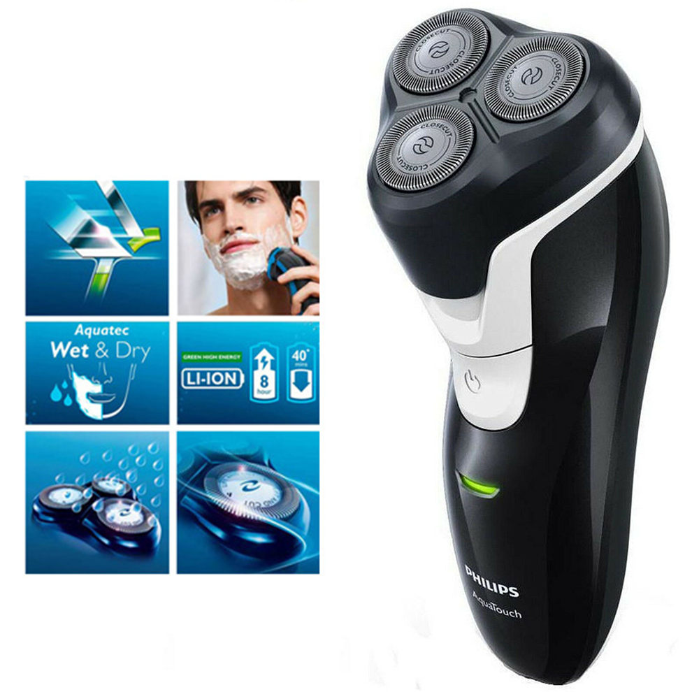 Máy cạo râu tự động Philips AT610 Aquatouch chính hãng - Hàng nhập khẩu