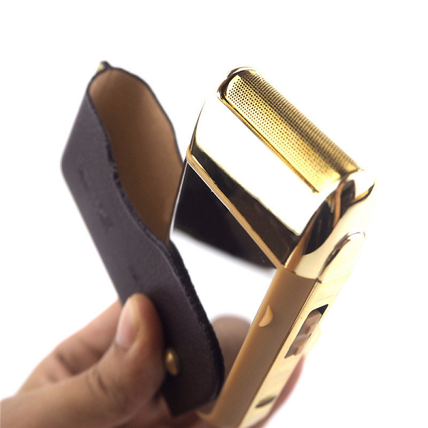 Máy cạo râu cầm tay Kemei KM-5700 giá rẻ - Bao da