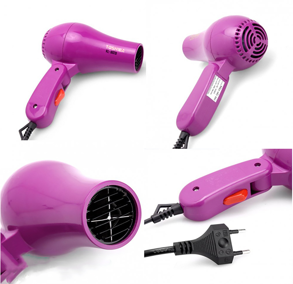 Máy sấy tóc 2 chiều mini Toshiba 6208 giá rẻ - Loại nhỏ
