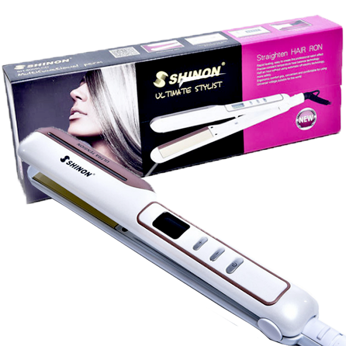 Máy duỗi tóc Shinon SH-8009 Lcd 5 mức điều chỉnh nhiệt độ