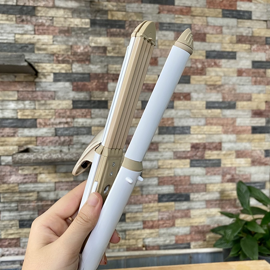 Máy uốn duỗi bấm Kemei 1213 đa năng 3in1