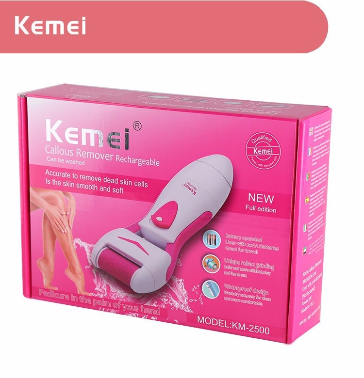 Máy Chà Gót Chân Kemei KM 2500