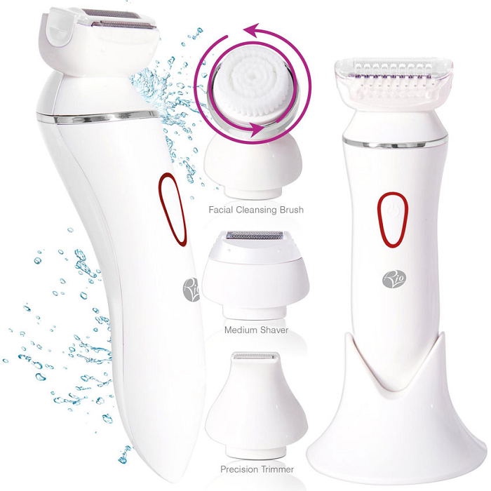 Máy rửa mặt chuyên nghiệp 4-in-1 Lady Shaver & Facial Brush