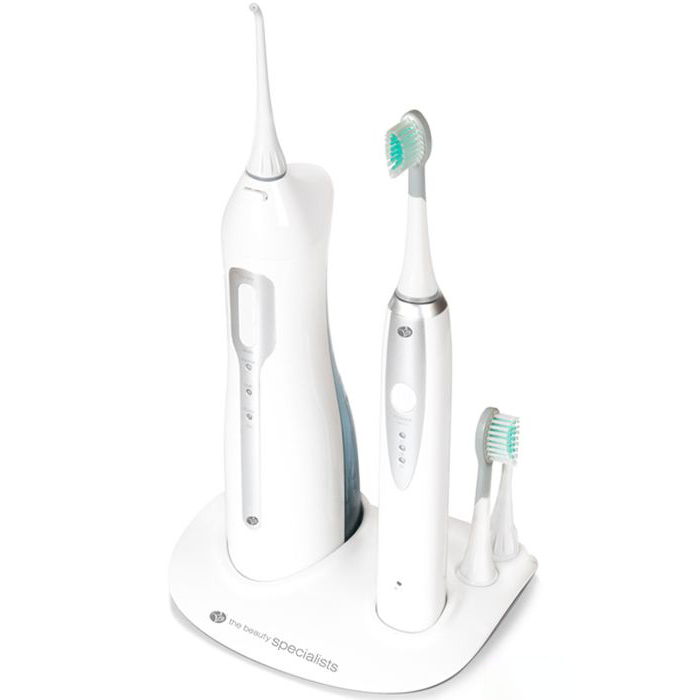 Máy tăm nước kèm bàn chải siêu âm Rio DCIT