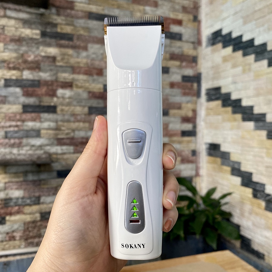 Tông đơ cắt tóc cầm tay sokany RF chậy êm ngon bổ rẻ