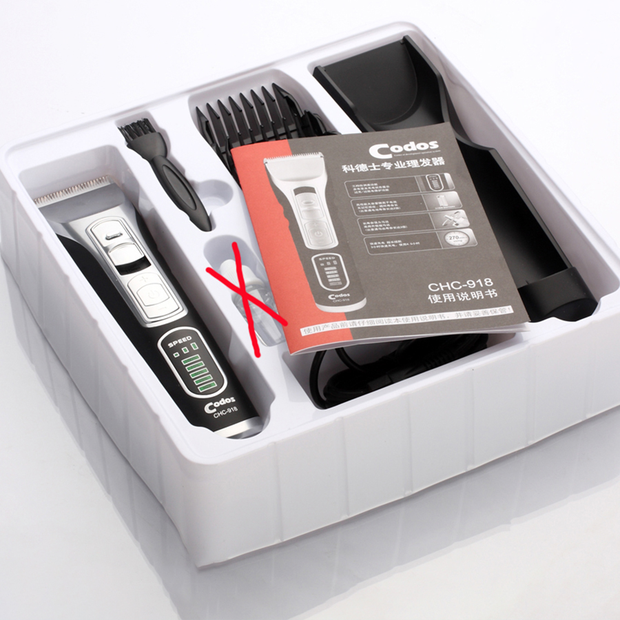 Tông đơ Hàn Quốc cao cấp Codos 918 Chính Hãng