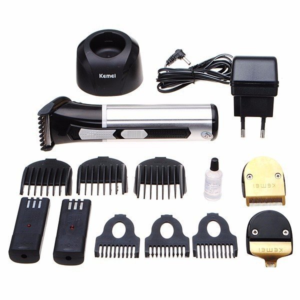 Tông đơ cắt tóc đa năng có 3 đầu cắt cao cấp