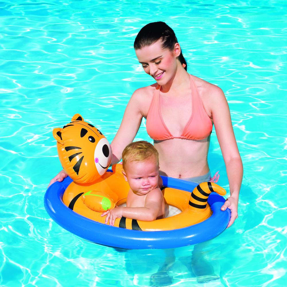 Phao tắm hình thú cho bé